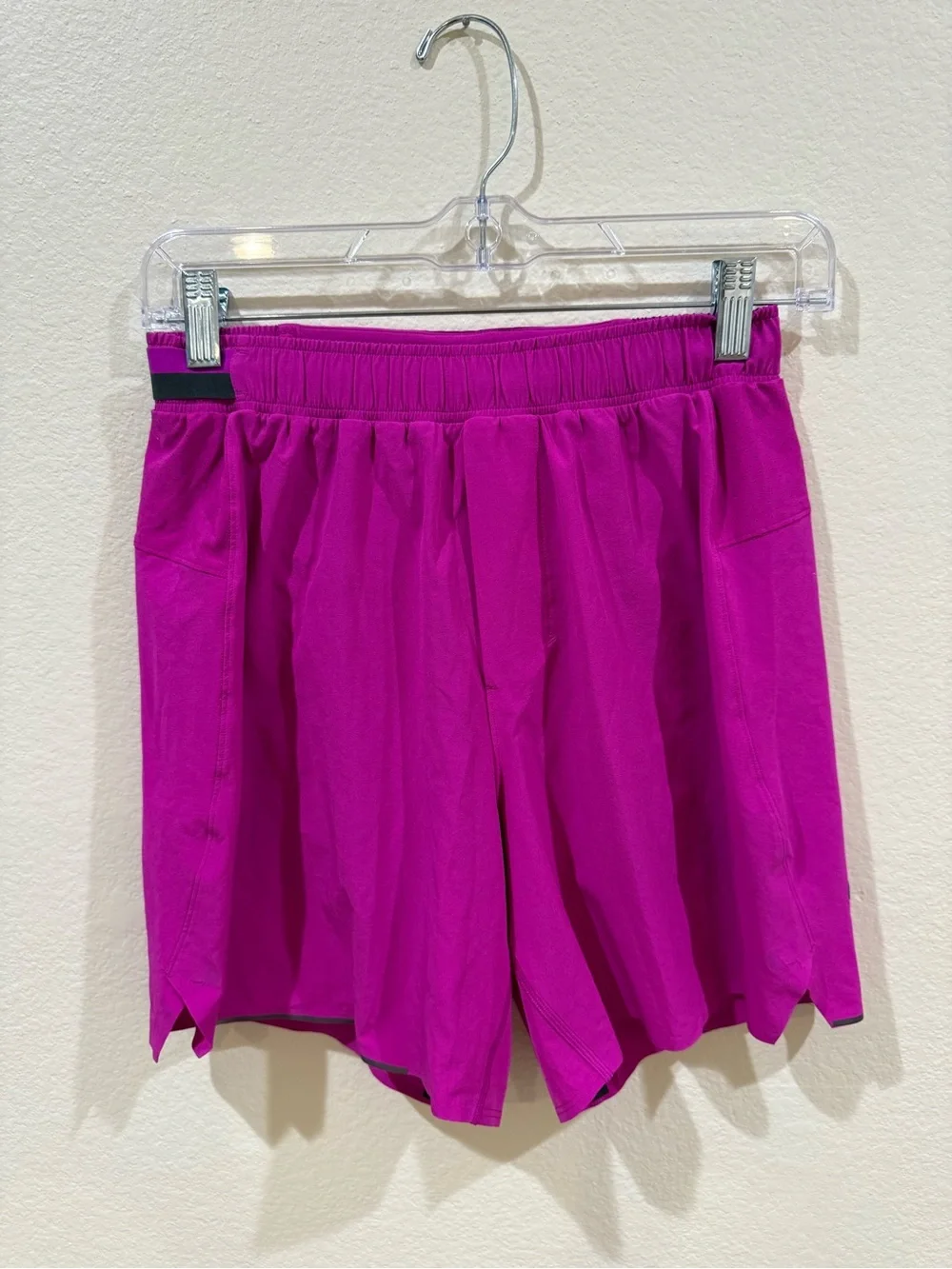 Lululemon Hot Pink High-Rise Running Shorts XS